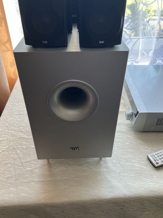 Panasonic SA-HR45 + głośniki ELAC Cinema 05 ESP