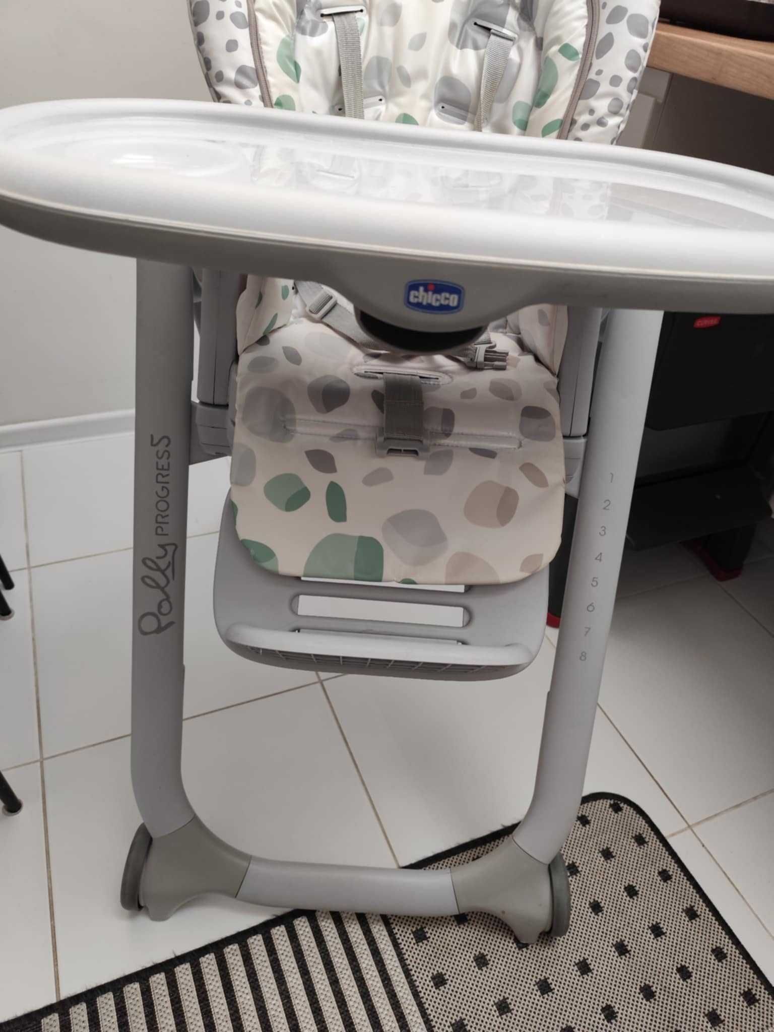Krzesełko do karmienia CHICCO Polly Progres5 Szary