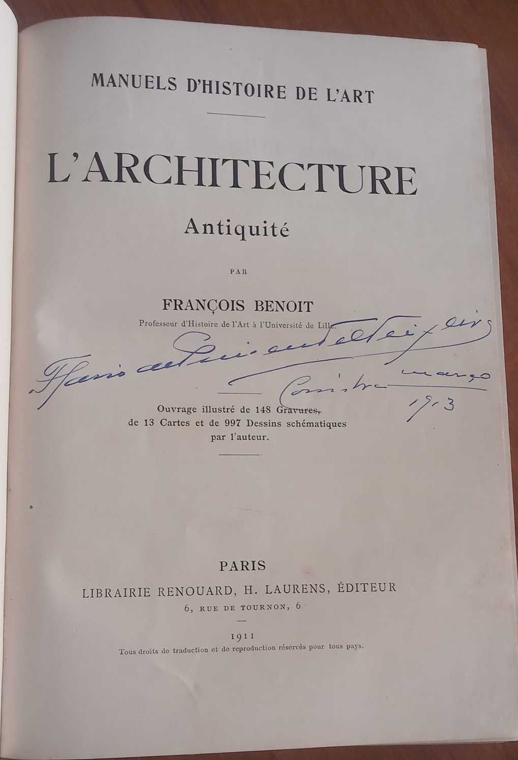 L'Architecture, Antiquité, de François Benoit