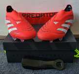 Korki adidas Predator Elite LL FG - Czerwony