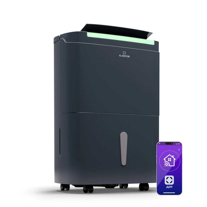 Осушитель воздуха осушувач повітря Klarstein DryFy Connect 50L Wi-Fi
