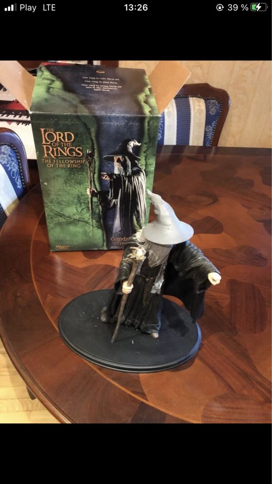 Lord of the Rings Gandalf the Grey Sideshow Weta Polystone Statue