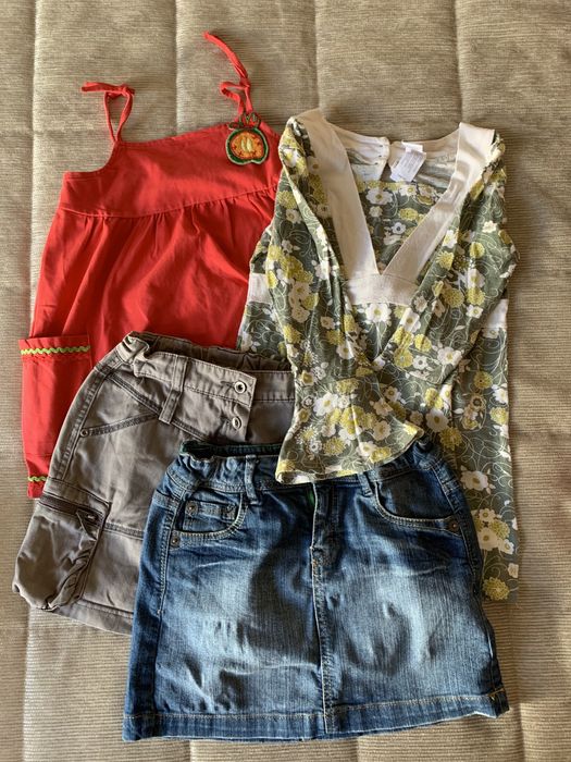 Lote de roupa menina 9-10 anos