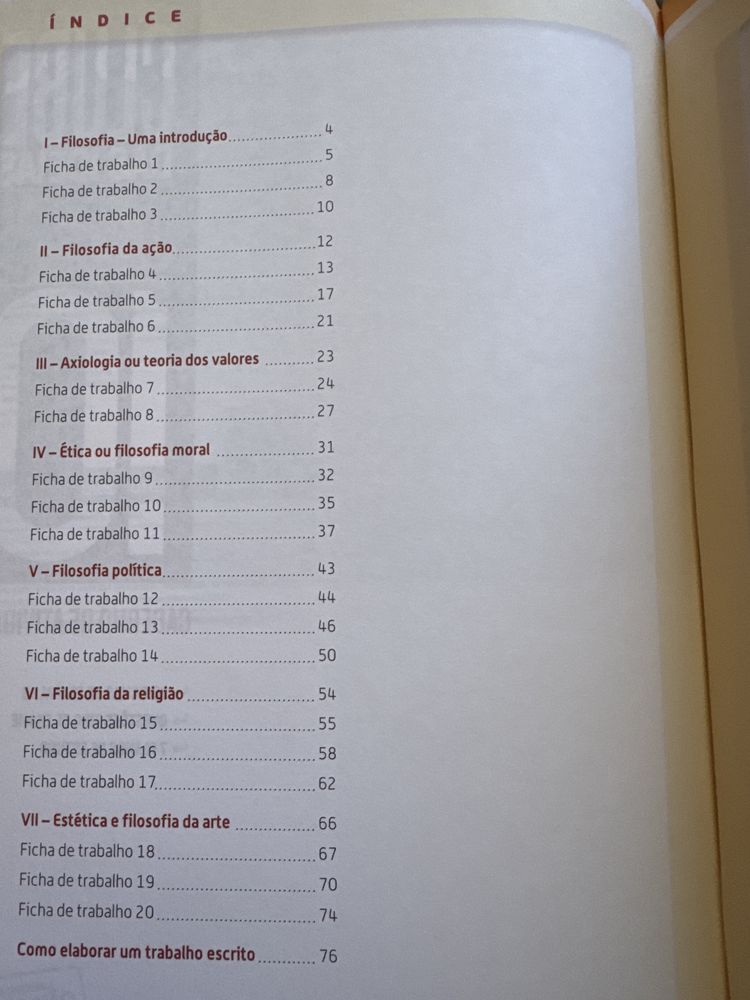 Caderno de atividades Filosofia 10° ano