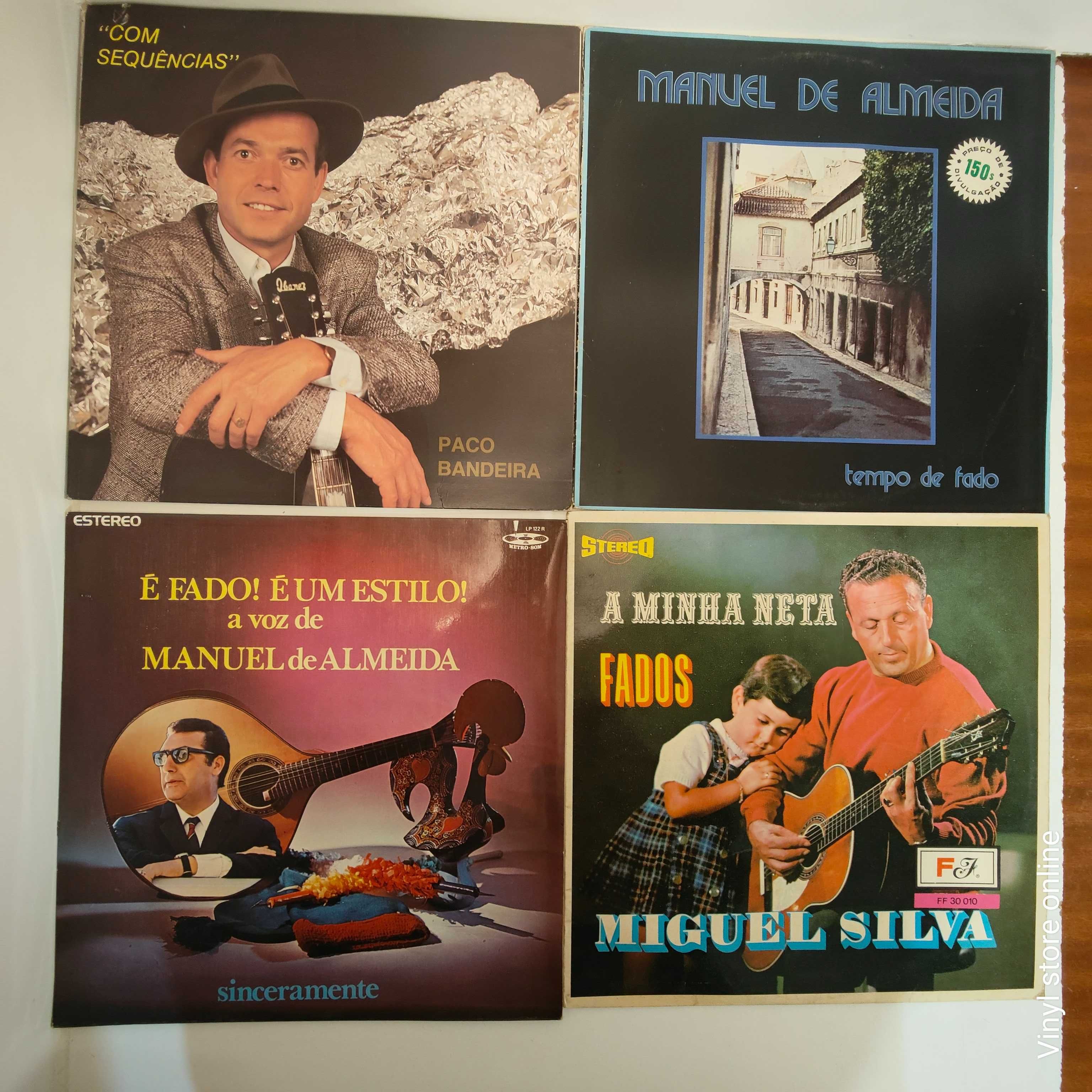 Lote LPs Diversos Artistas - Fados