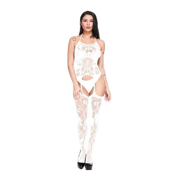 Бодістокінг,Комбінезон з імітацією панчох,Сексуальний бодістокінг (287