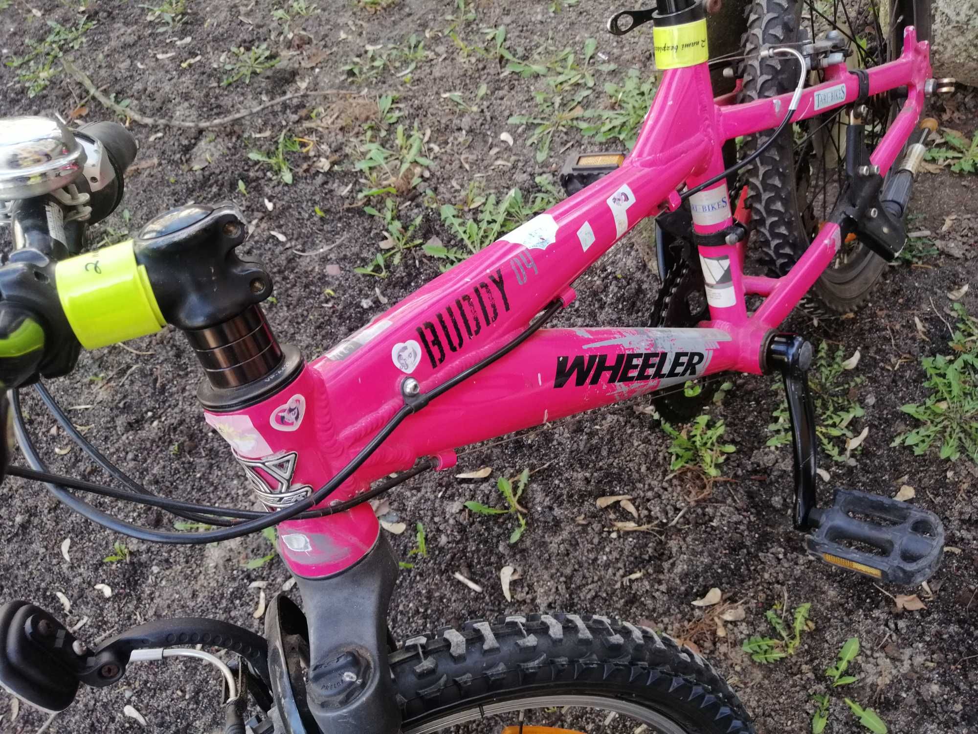 WHEELER BUDDY 04 - 20" - rower dziecięcy - różowy