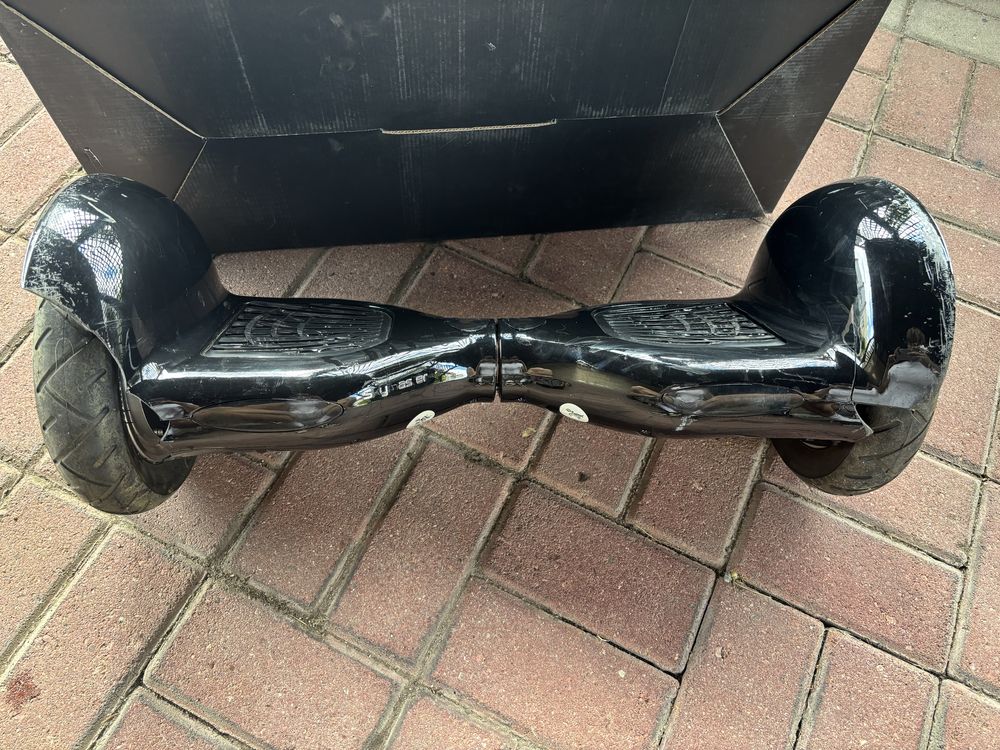 Hoverboard Skymaster Wheels 10" – używany, sprawny czarny jeżdzik