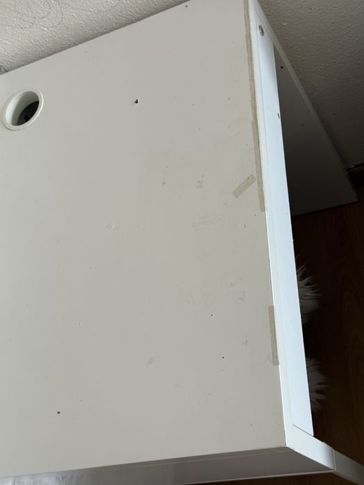 Secretaria IKEA pequena branca com gaveta Com Transporte incluído