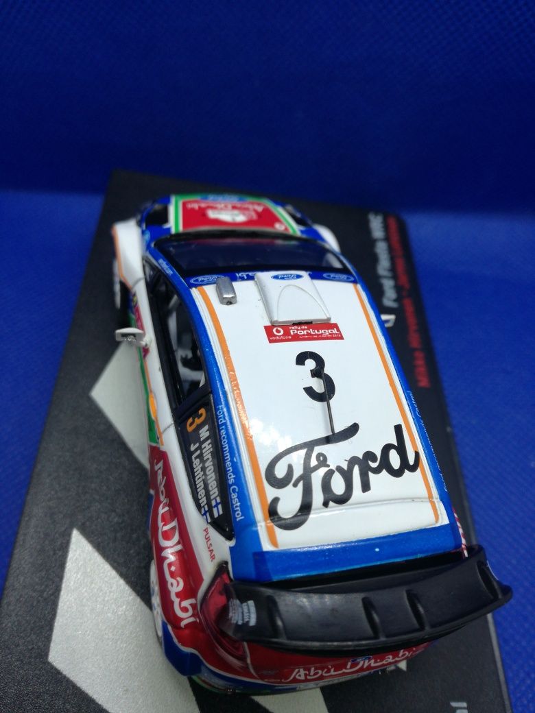 Miniatura 1/43 Ford Fiesta  WRC Hirvonen R Portugal 2011