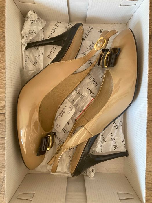 Buty na obcasie, czółenka Badura r.40
