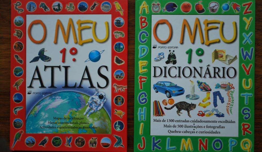 O Meu 1.º Atlas e O Meu 1.º Dicionário (Porto Editora)