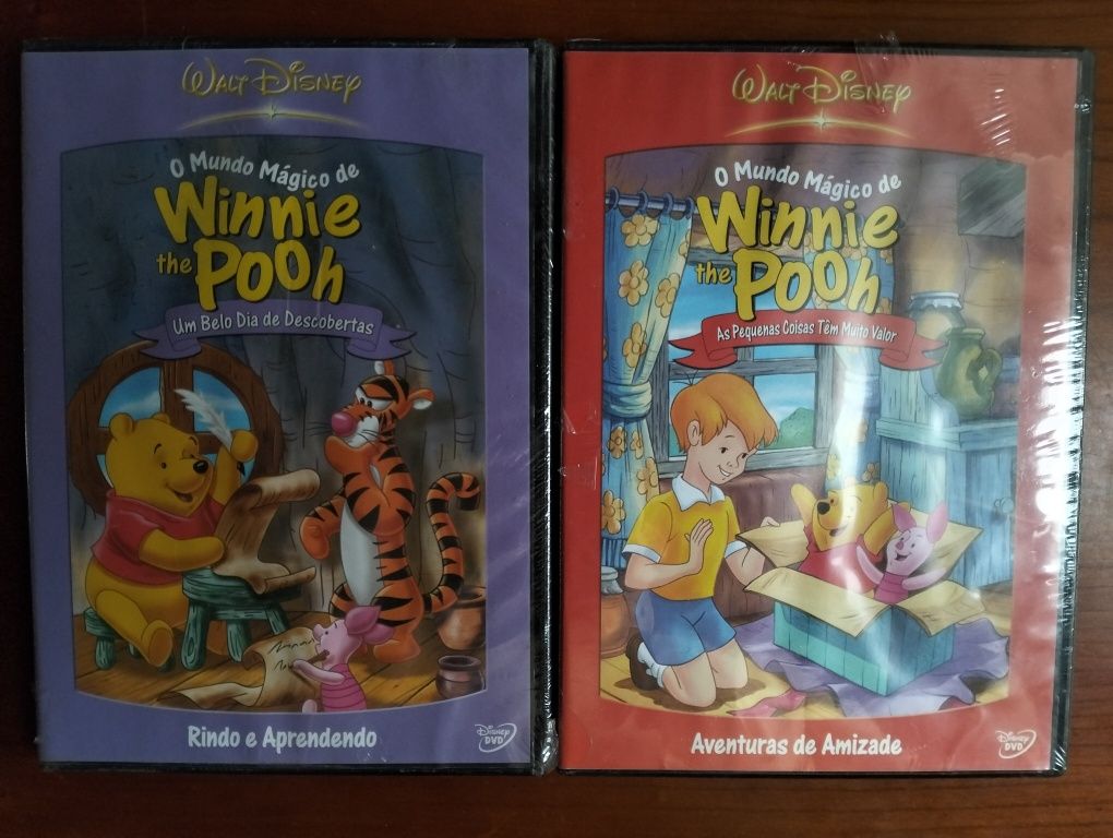 DVD's originais Winnie The Pooh