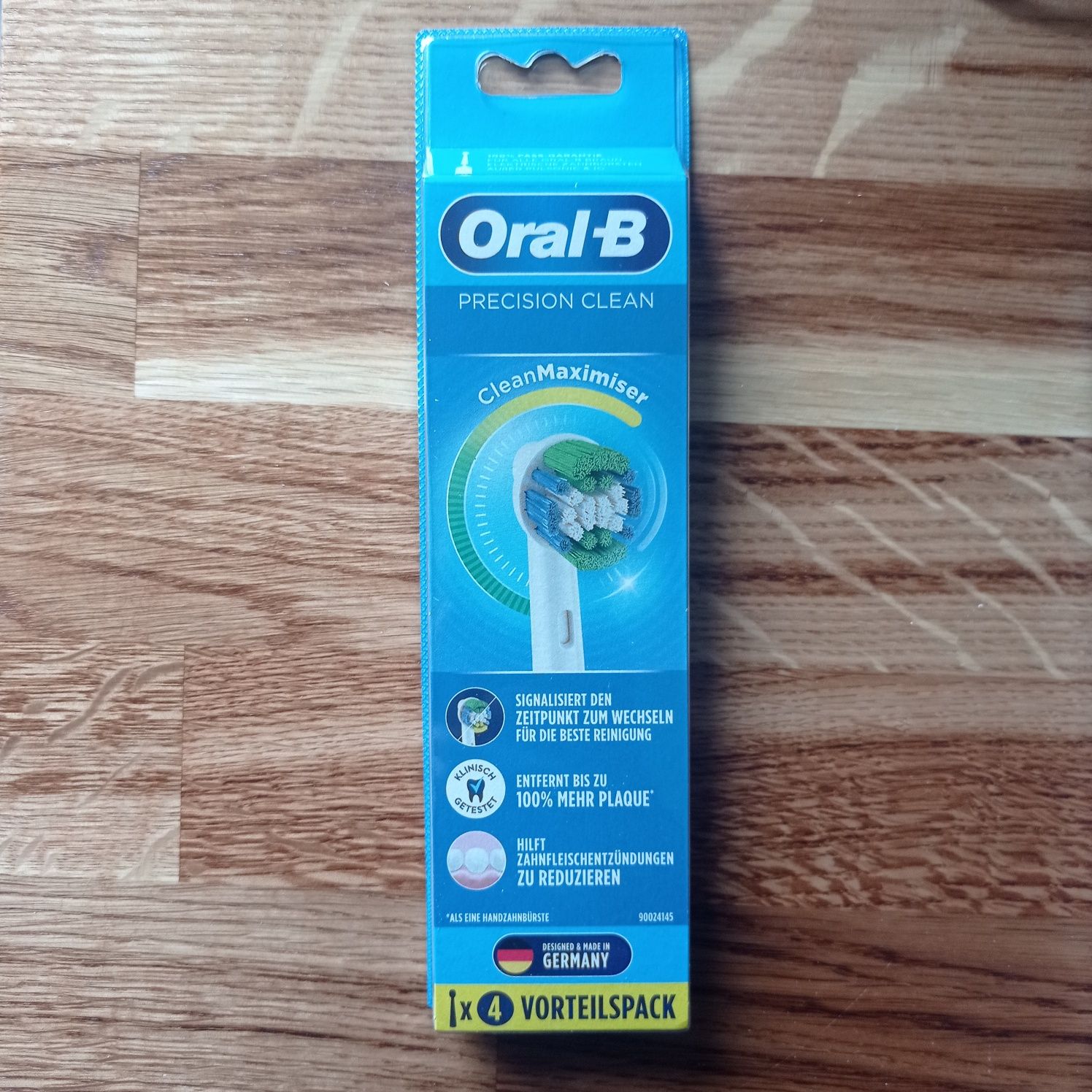 Końcówki szczoteczki oral-b precision Clean 4 sztuki w opakowaniu