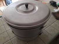 Sokownik aluminiowy Prl