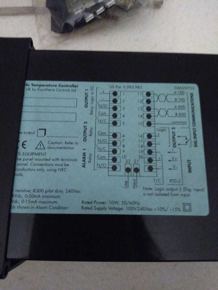 Controlador Temperatura Eurotherm 94C (Novo)