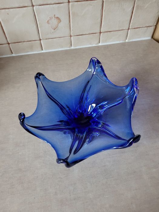 Patera szkłana Murano Vintage