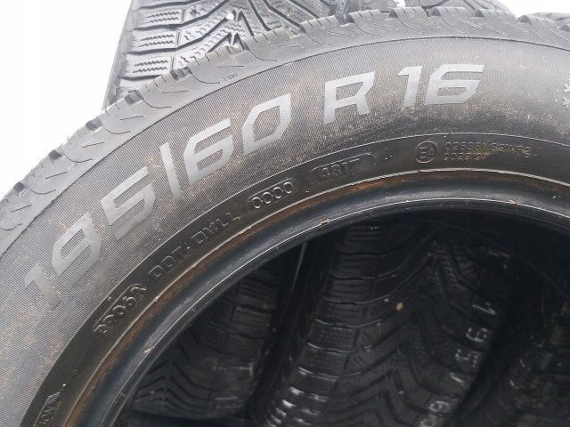 Opony Vredestein Snowtrac 195/60/16 Komplet 7mm 5mm dot4817