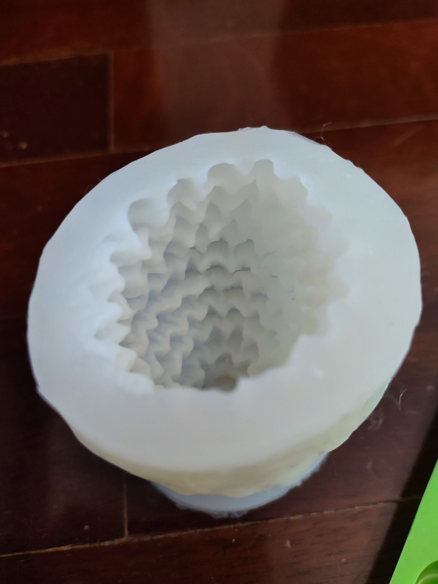 Molde silicone Pinha de natal Velas Artesanais
