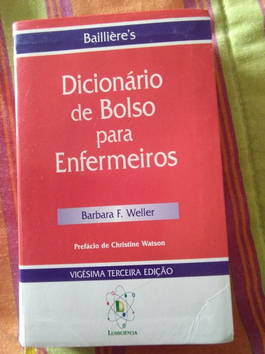 O Dicionário de bolso para enfermeiros de Bárbara Weller