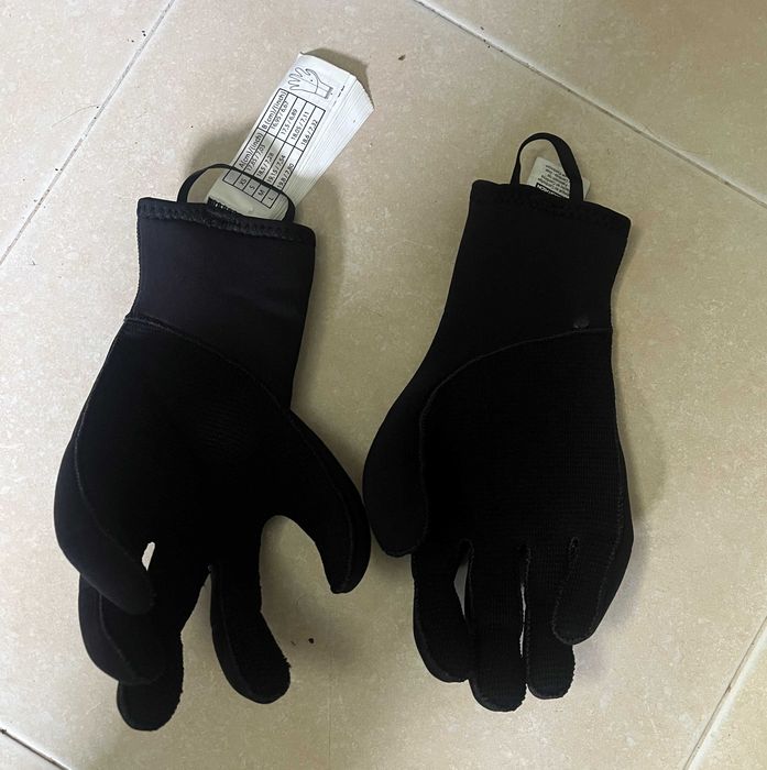 meias e luvas neoprene de surf / mergulho 5mm