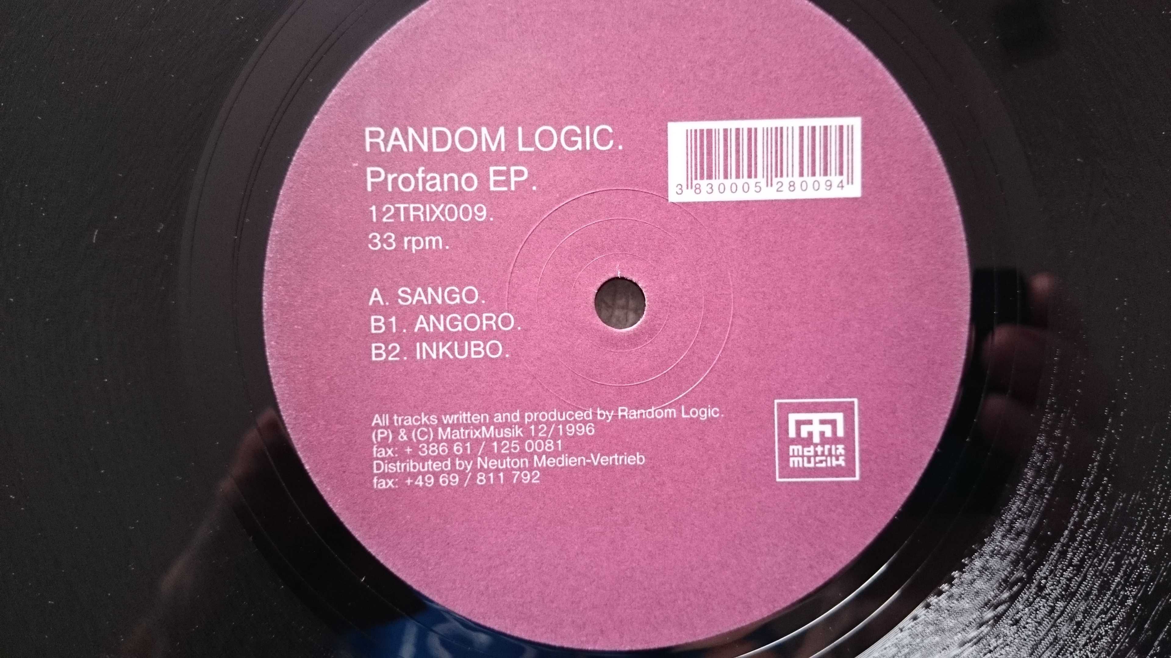 Random Logic – Profano EP Minimal Techno