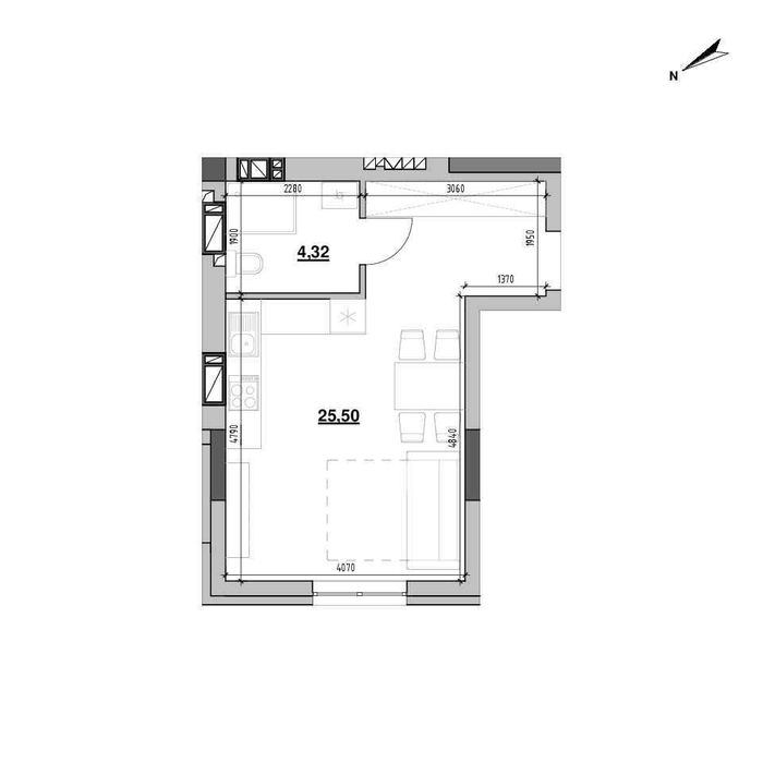 Продаж 2-кім.квартири 79м2.вул. Рудненська Без комісії