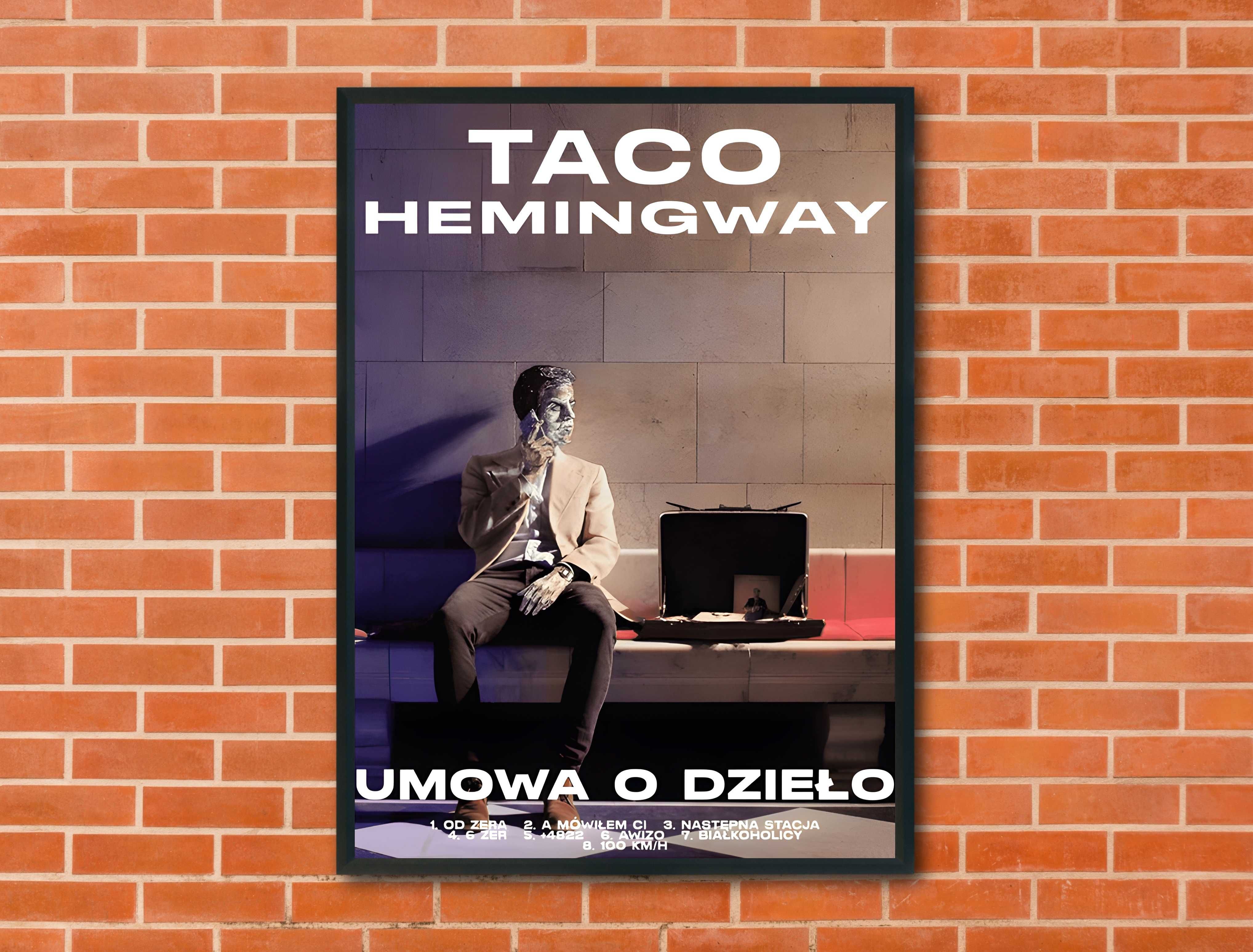 Plakat Taco Hemingway - Umowa o Dzieło