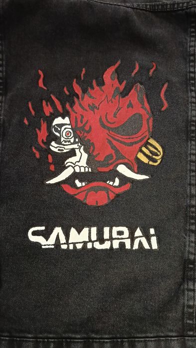 Kurtka jeansowa w stylu Cyberpunk - Custom