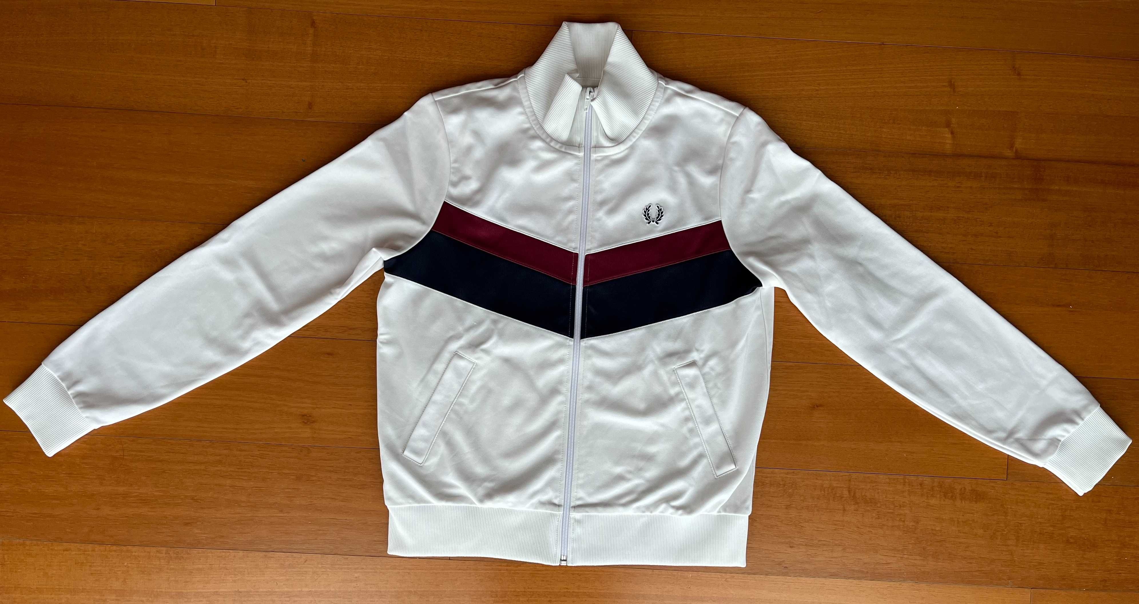 Casaco da Fred Perry - Senhora - Tamanho S - Branco