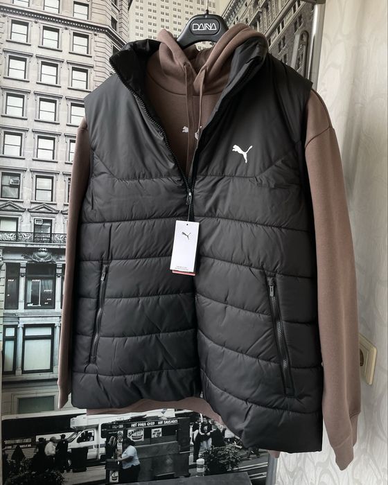 Жилетка безрукавка чоловіча . Puma (Оригінал) Розмір: М, L, XL