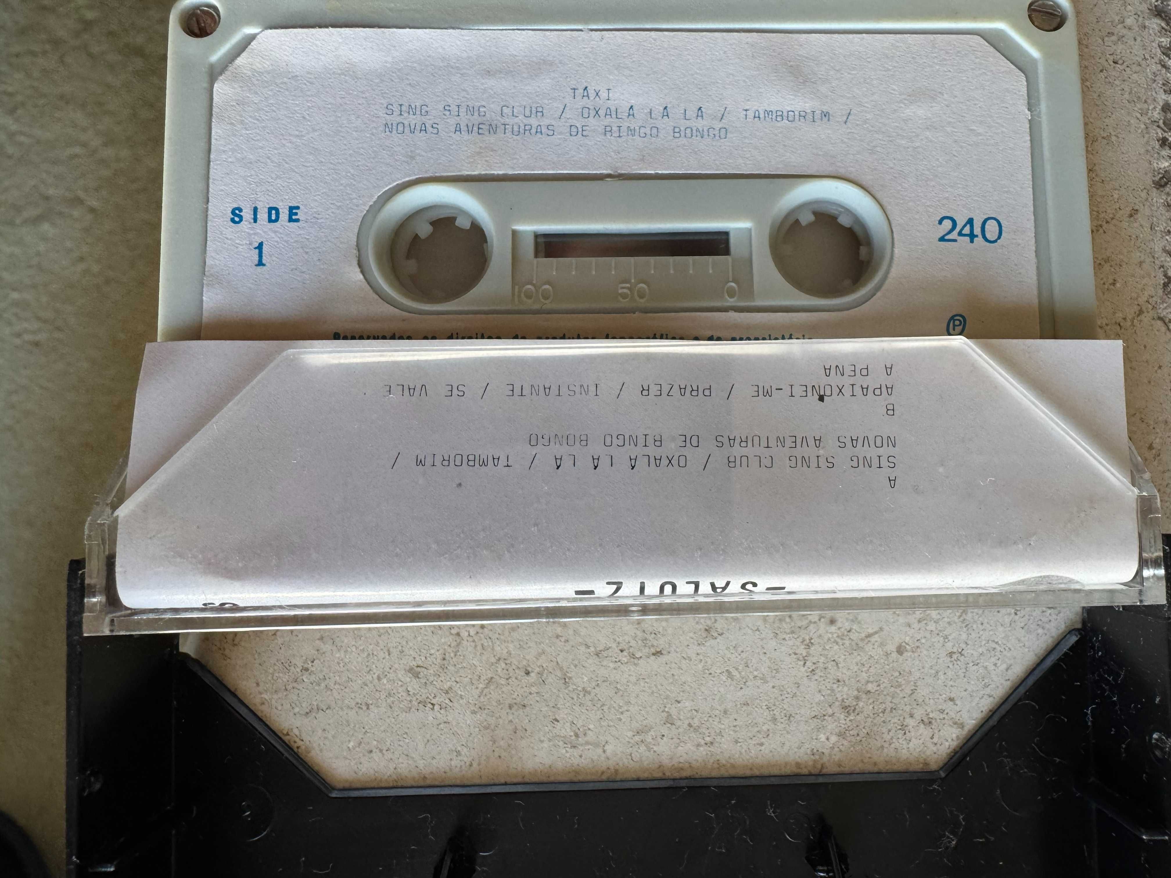 Cassete K7 "Taxi" SALUTZ, 1983