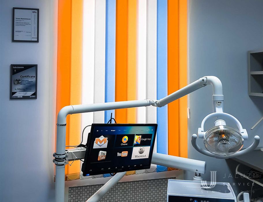 Вертикальные жалюзи на окна 1️⃣2️⃣7️⃣и8️⃣9️⃣мм Рулонные шторы Line 127