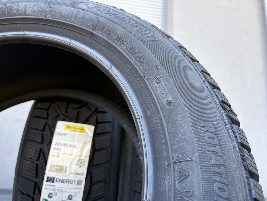 komplet Zima 205/55R16 Kormoran Snow 94H XL prod. 2025rok! 5lat gwaran