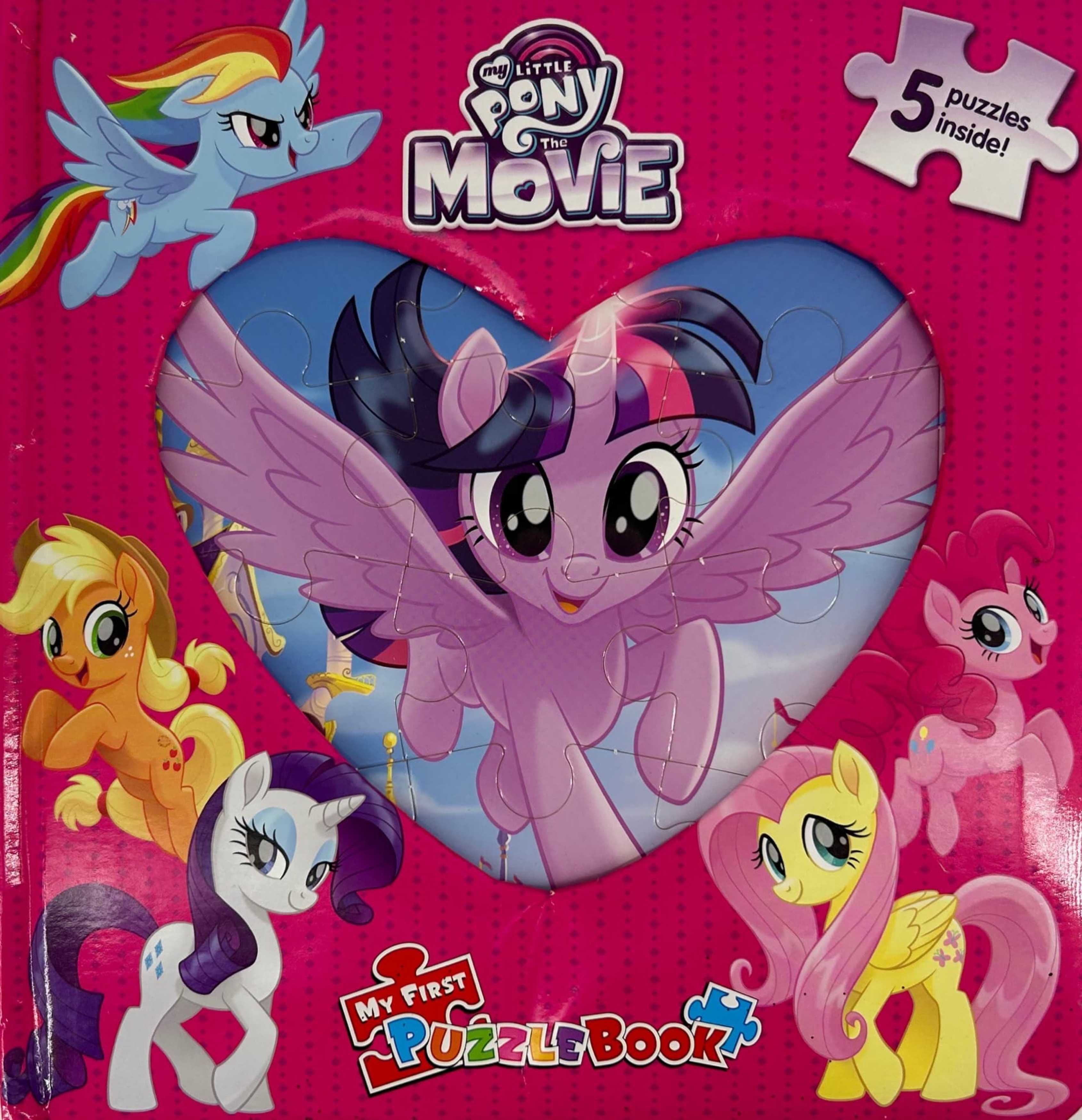 My Little Pony The Movie My First Puzzle Book książka z puzlami