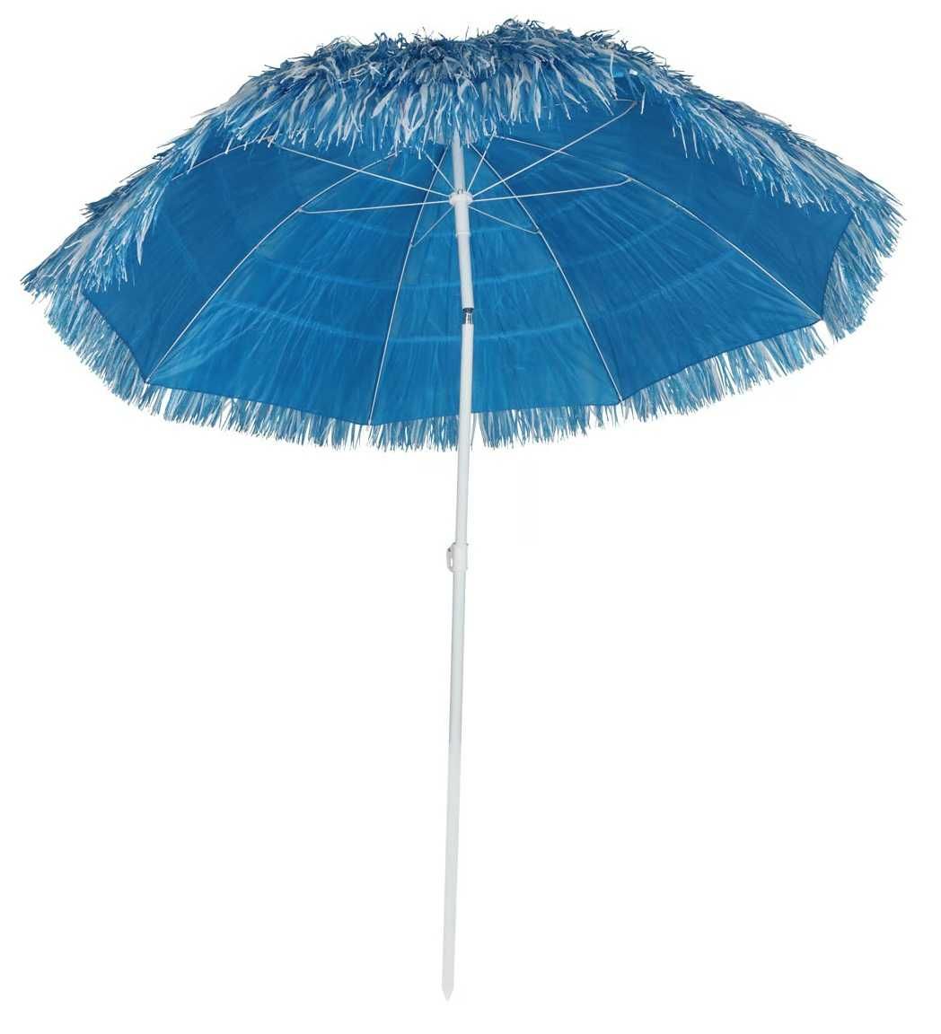 Nowy Stylowy Parasol Plażowy Hawajski Różowy