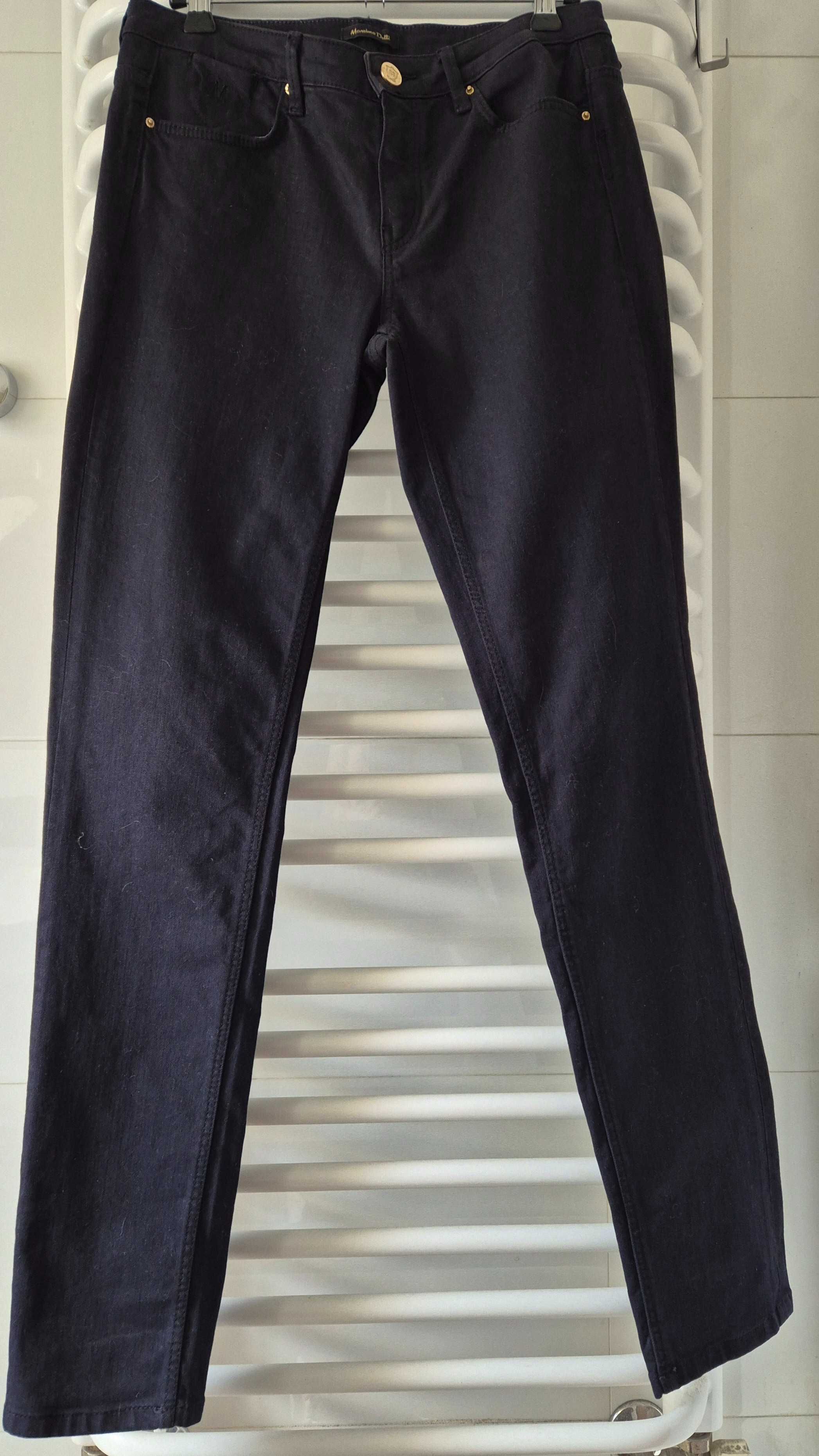 Czarne  spodnie damskie  Massimo Dutti R.38
