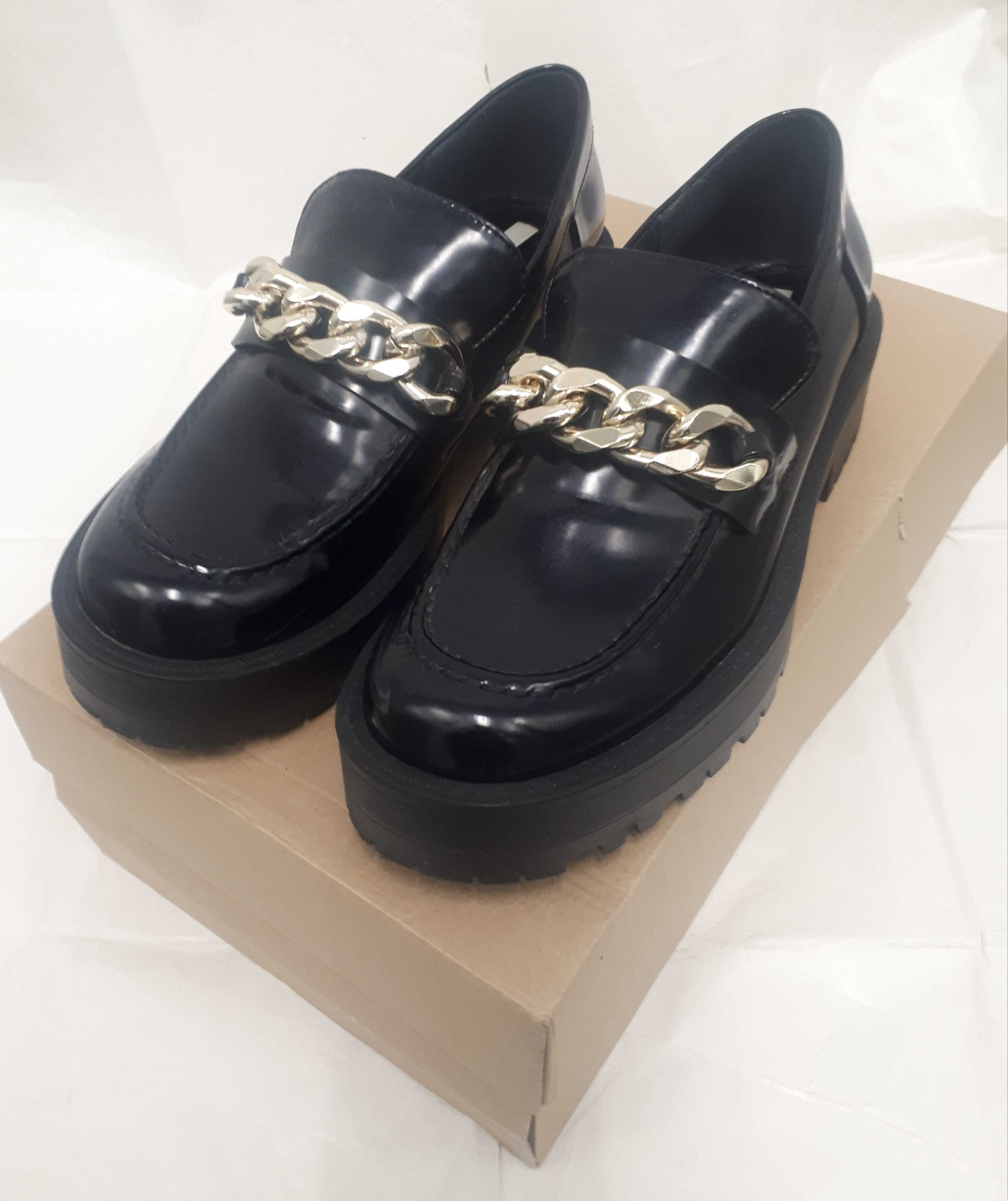 Mokasyny Zara damskie 37