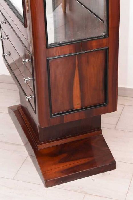 Witryna Art Deco - Gablotka Serwantka - Salon Gabinet - Gablota