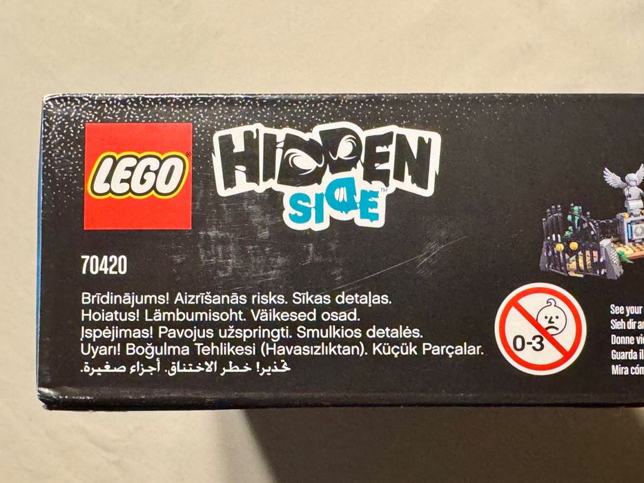 Lego Hidden Side - O mistério do cemitério - 70420