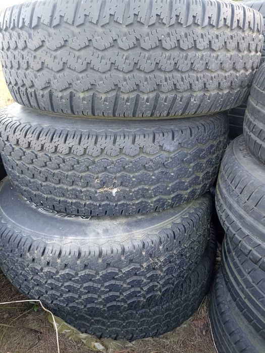 Felgi aluminiowe z Oponami OPel Frontera Monterey Pajero 225/75R15 235