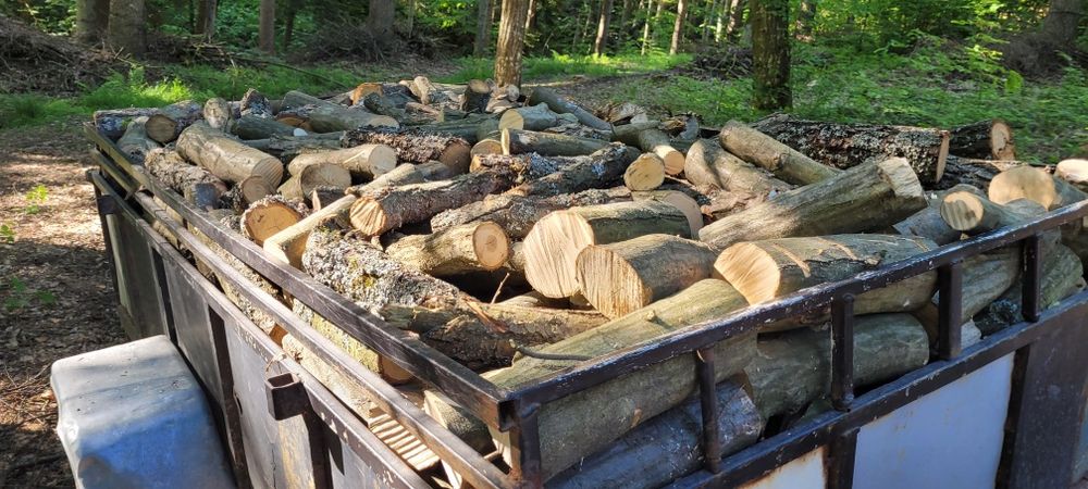 Drewno opałowe okrąglaki bukowe, grabowe