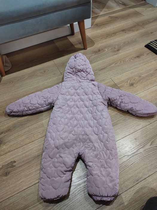 Kombinezon zimowy dla dziewczynki 80 pepco różowy