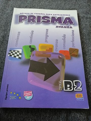 Książka do języka hiszpańskiego Prisma Avanza B2 Edinumen