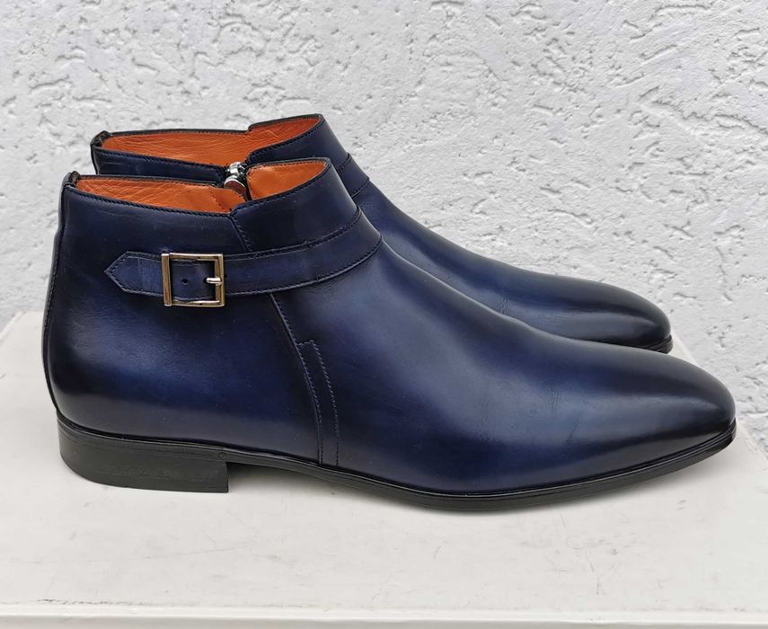 Шкіряні черевики Santoni 43 р. Оригінал Італія