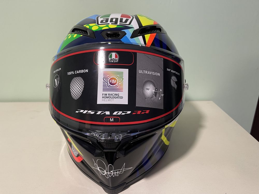 шлем AGV pista GP RR limited  vale 46