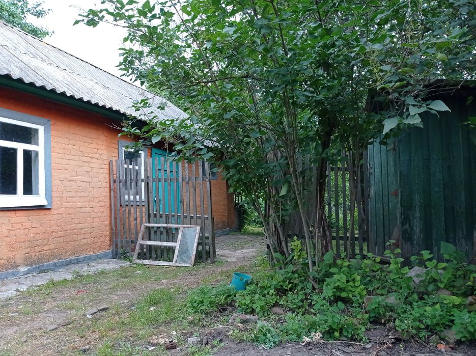 Половина дома с приватизированной землёй