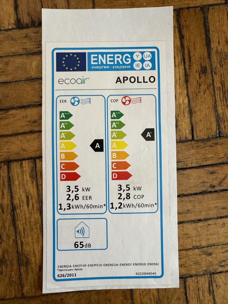 Przenośna klimatyzacja EcoAir Apollo