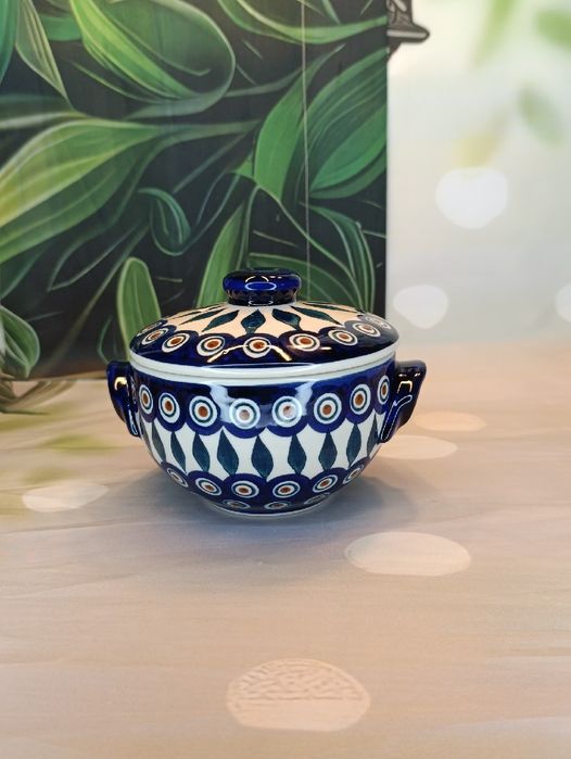 *Bulionówka ceramiczna zapiek 500 ml ceramika Bolesławiec