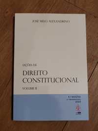 Livro " Lições de Direito Constitucional"